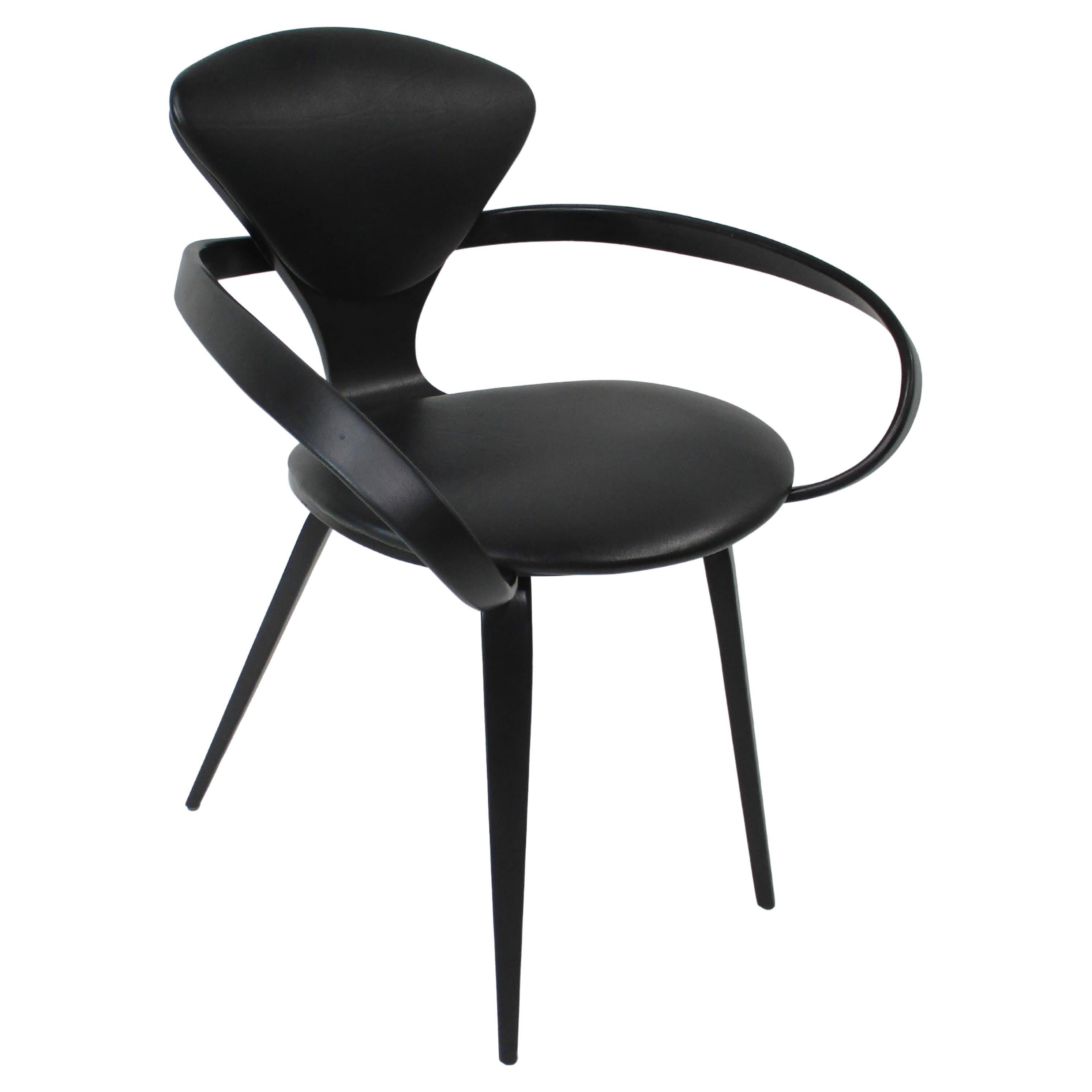 Chaise à accoudoirs rembourrée Plycraft par Paul Goldman (A) en vente