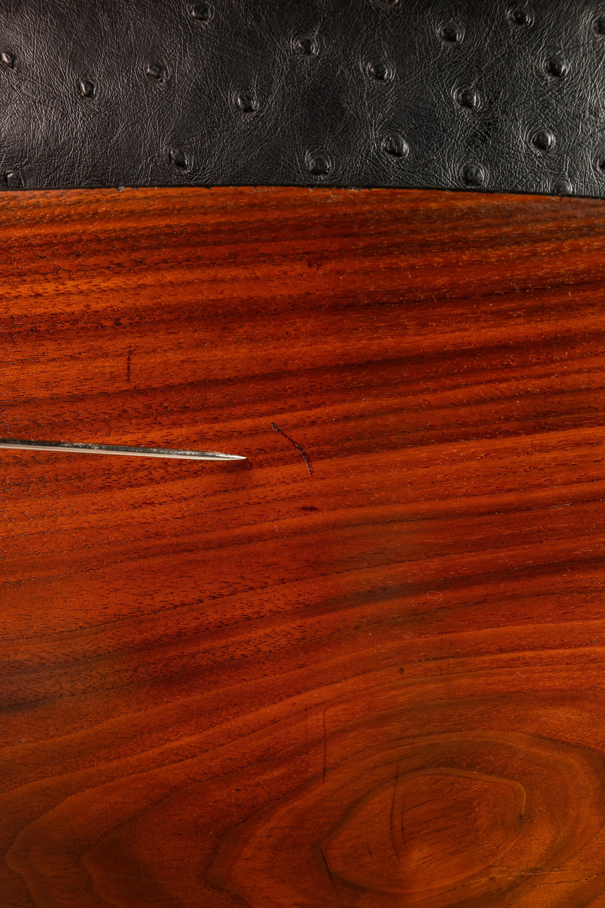 Silla de madera curvada estilo Plycraft, Kipp Stewart para Drexel Declaration, EE.UU., c. 1960 en venta 8