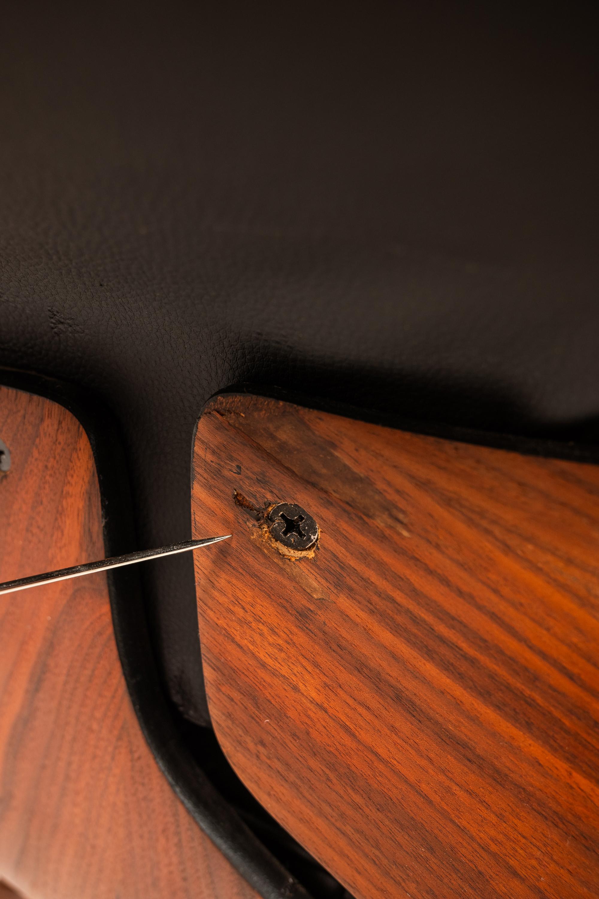 Silla de madera curvada estilo Plycraft, Kipp Stewart para Drexel Declaration, EE.UU., c. 1960 en venta 10