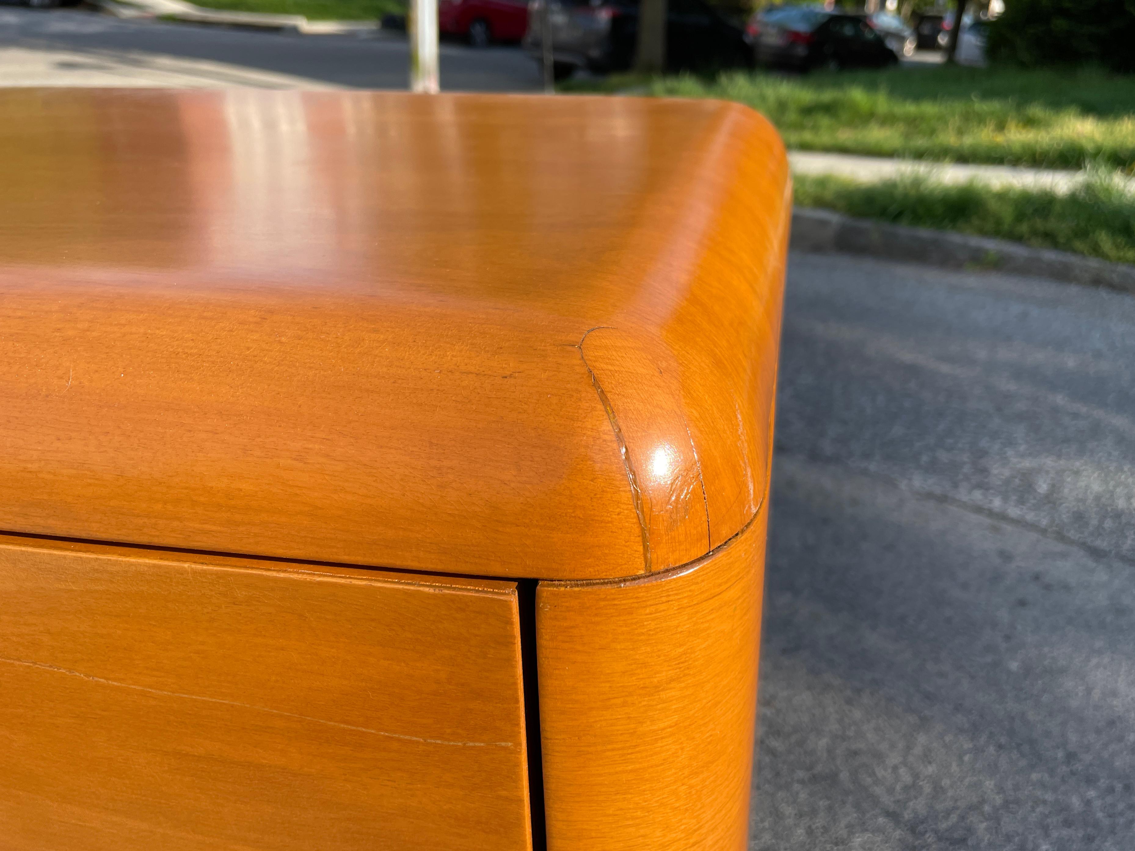 Mid-Century Modern Plymodern Midcentury Highboy Dresser by Paul Goldman