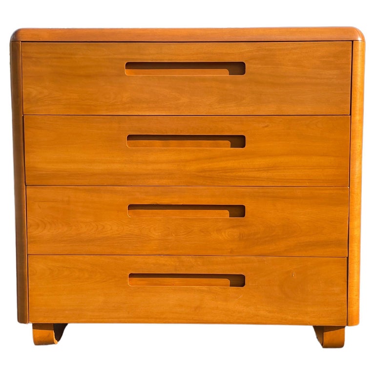 Plymodern Midcentury Highboy Dresser by Paul Goldman For Sale at 1stDibs