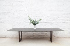 Lolita Dining Table, Customizable Metal, Resin and Wood