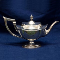 Plymouth, Gorham, 5 Pieces Sterling Silber Tee und Kaffee Set, Patentiert 1911