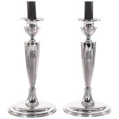 Plymouth Sterling Candlesticks