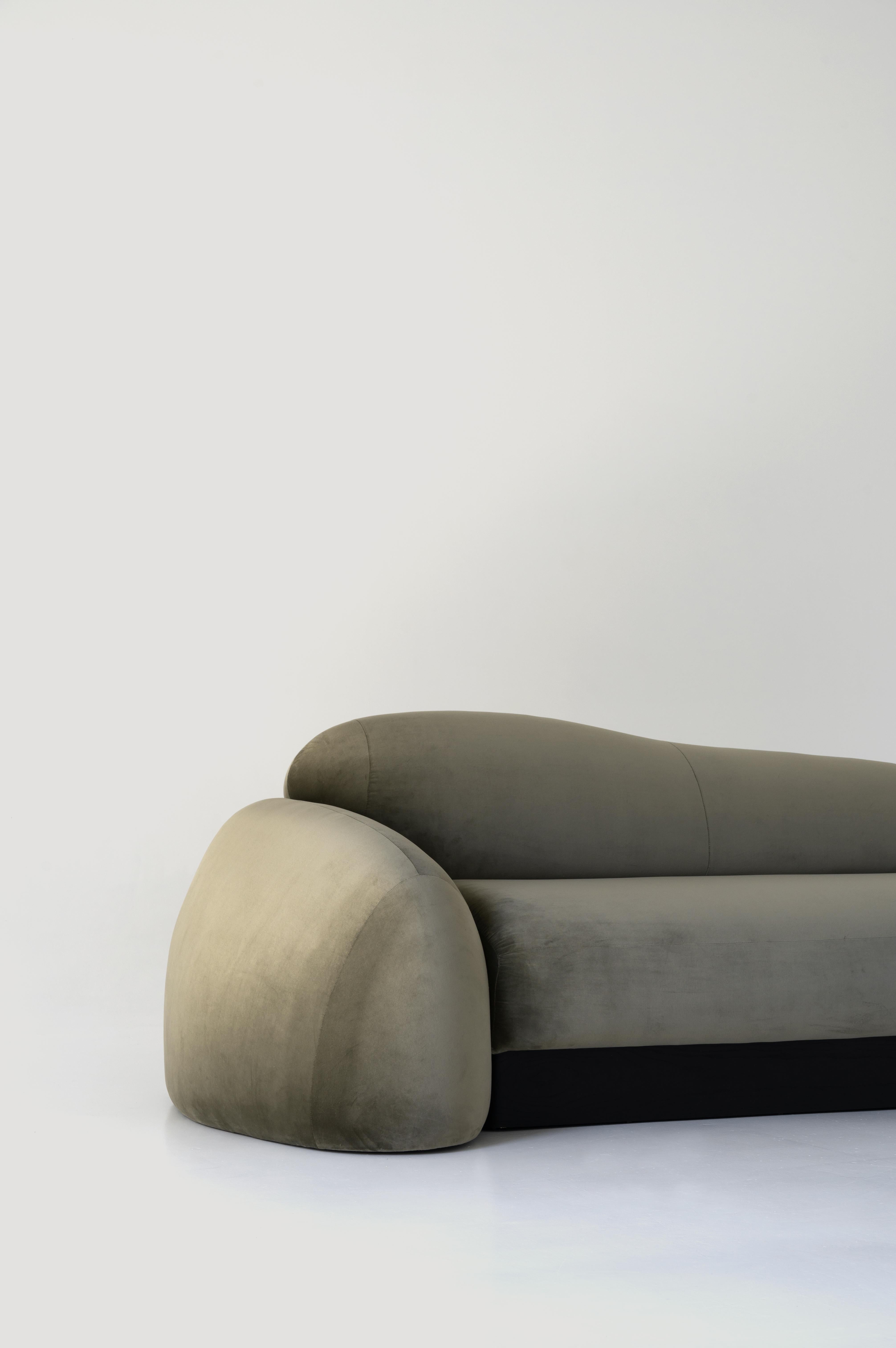 Contemporary Plyn Sofa by Faina