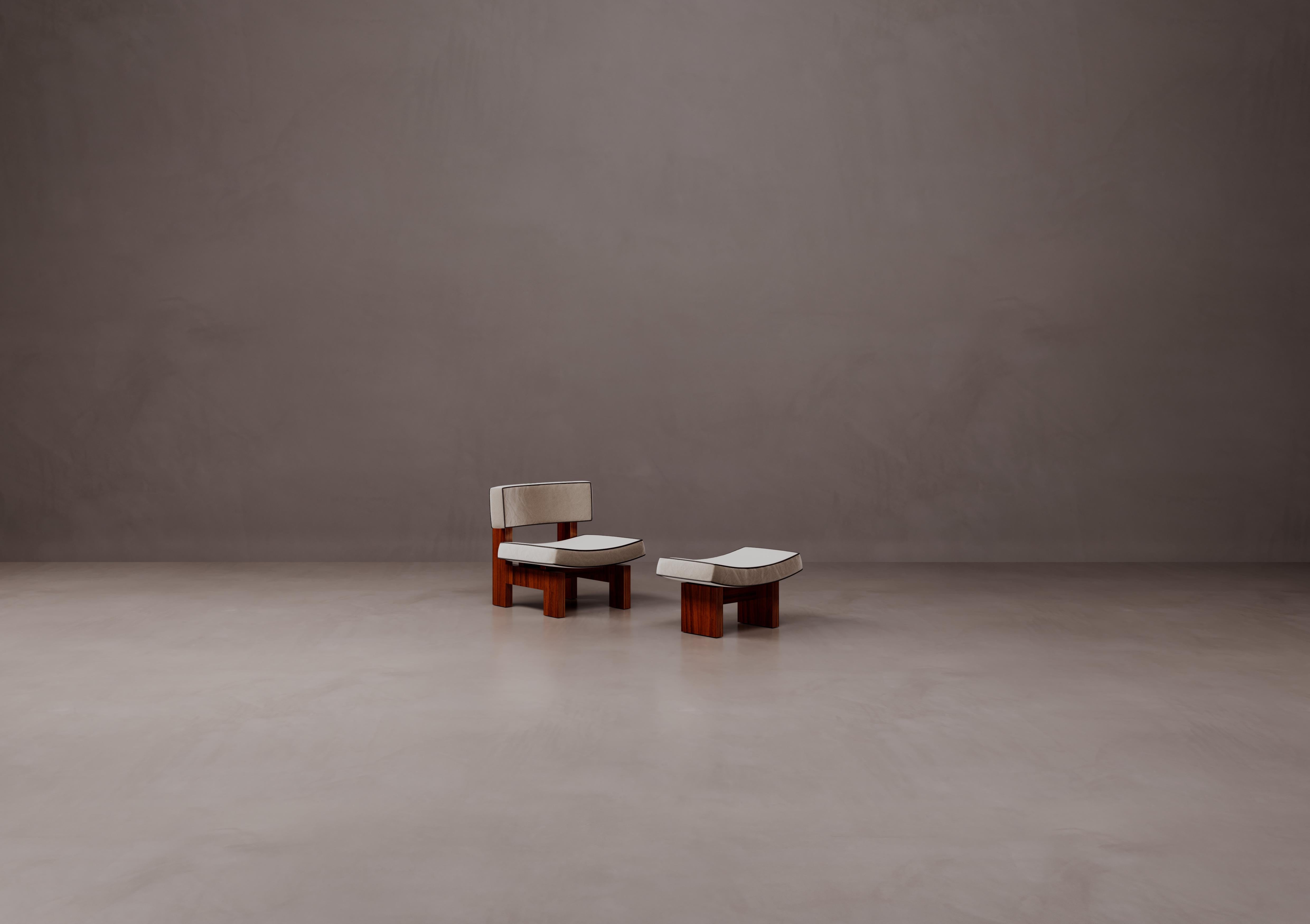 Pouf Bali in compensato e imbottito di Dainelli Studio Aelier In condizioni Nuovo in vendita a Geneve, CH