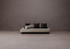 Plywood and Upholstered Divani Sofa by Dainelli Studio Atelier