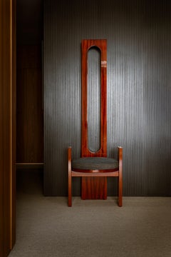 Plywood and Upholstered Paolina Chair by Dainelli Studio Atelier