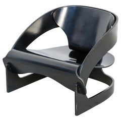 Plywood Armchair 4801 by Joe Colombo for Kartell
