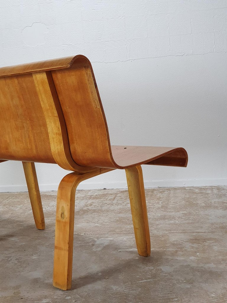 Plywood Bench For Sale at 1stDibs