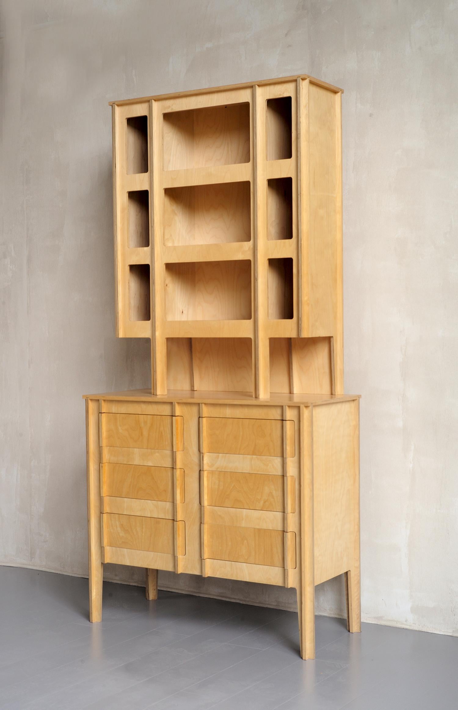 Late 20th Century Plywood Bookcase, Finland, 2000 For Sale