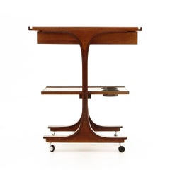 Plywood Cart by Gianfranco Frattini for Bernini, 1960s