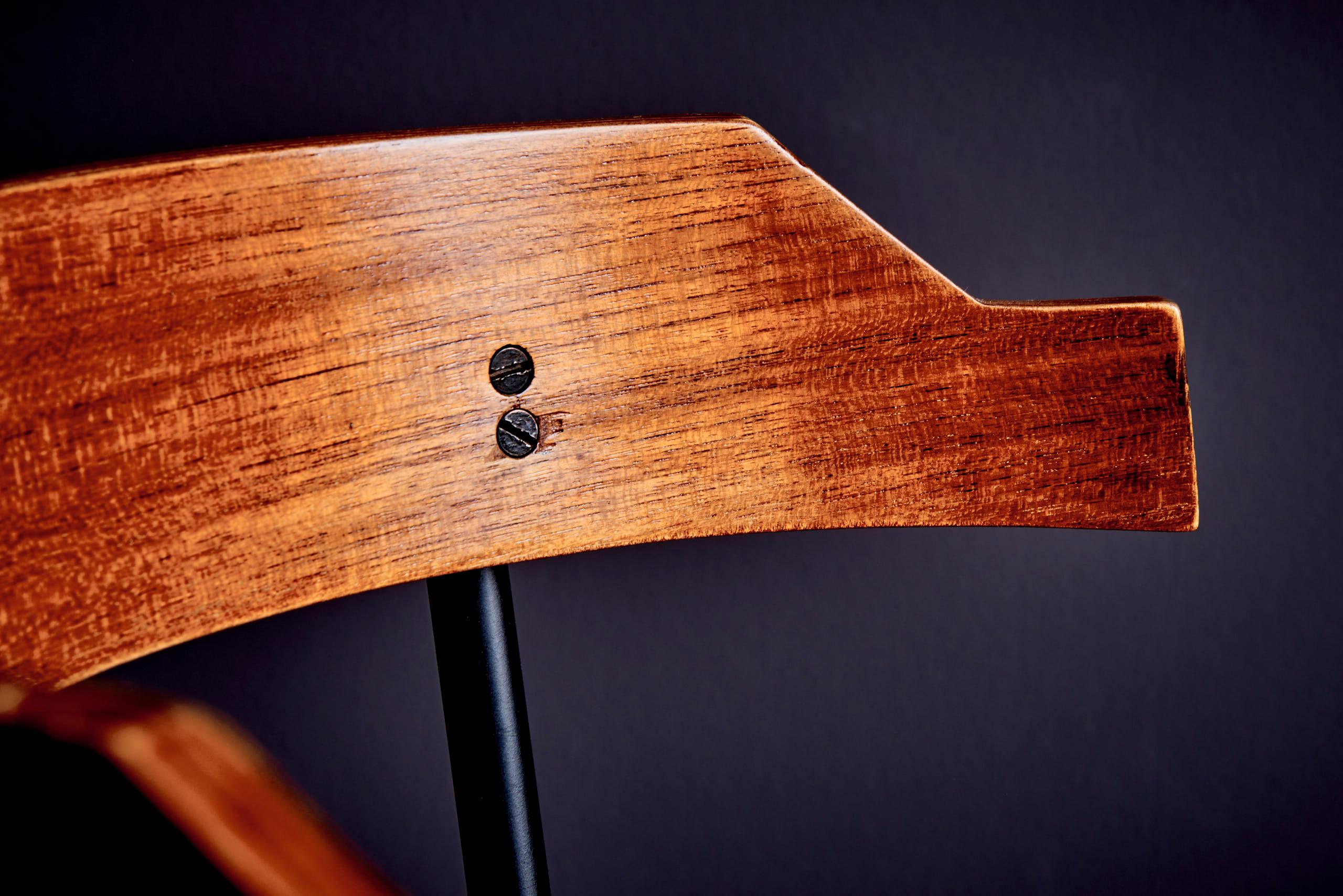 Ensemble de chaises en contreplaqué par Giampiero Vitelli pour Rossi d'Albizzate en vente 3