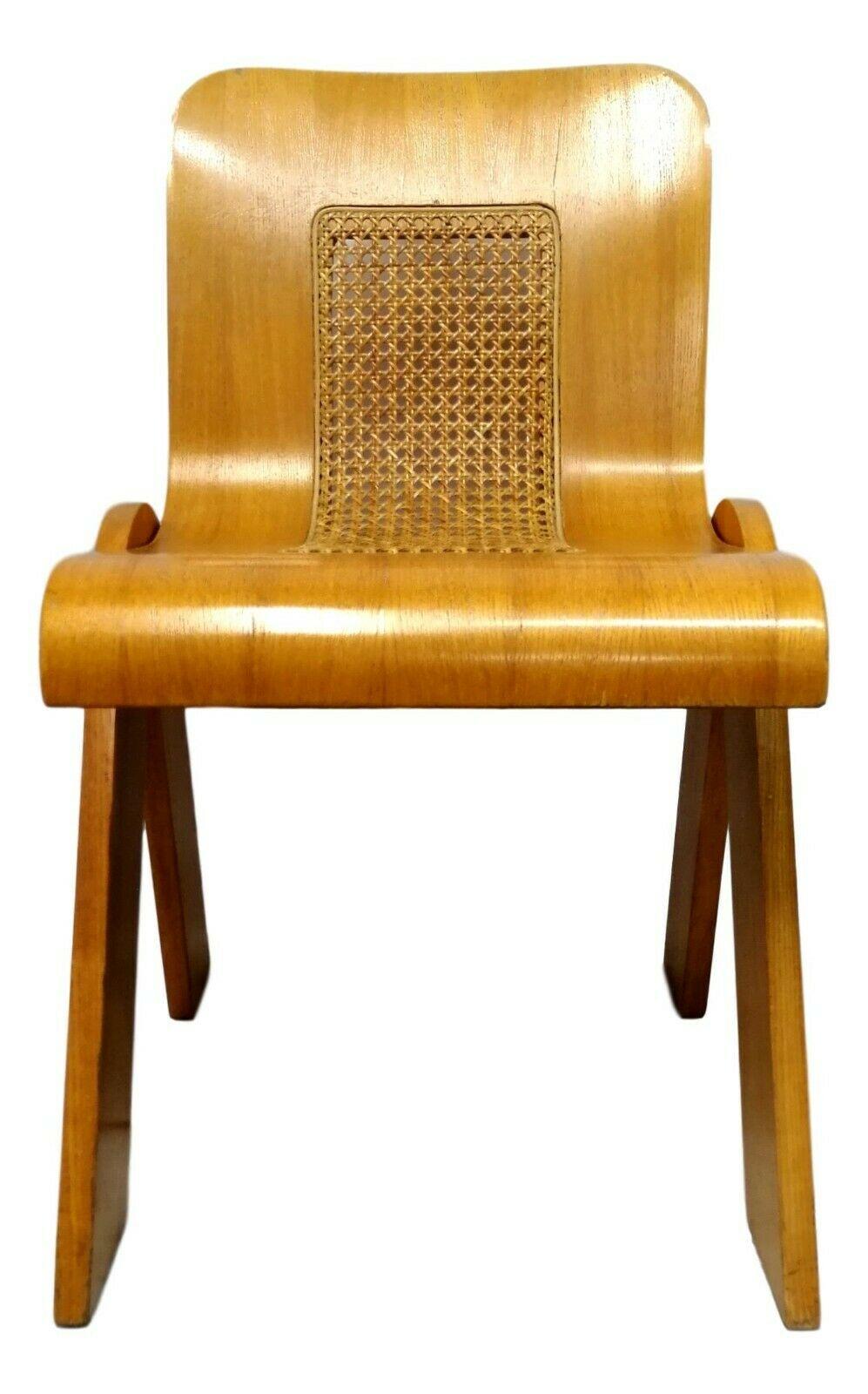 Late 20th Century Plywood Curved Chair Design Gigi Sabadin for Stilwood, 1970s