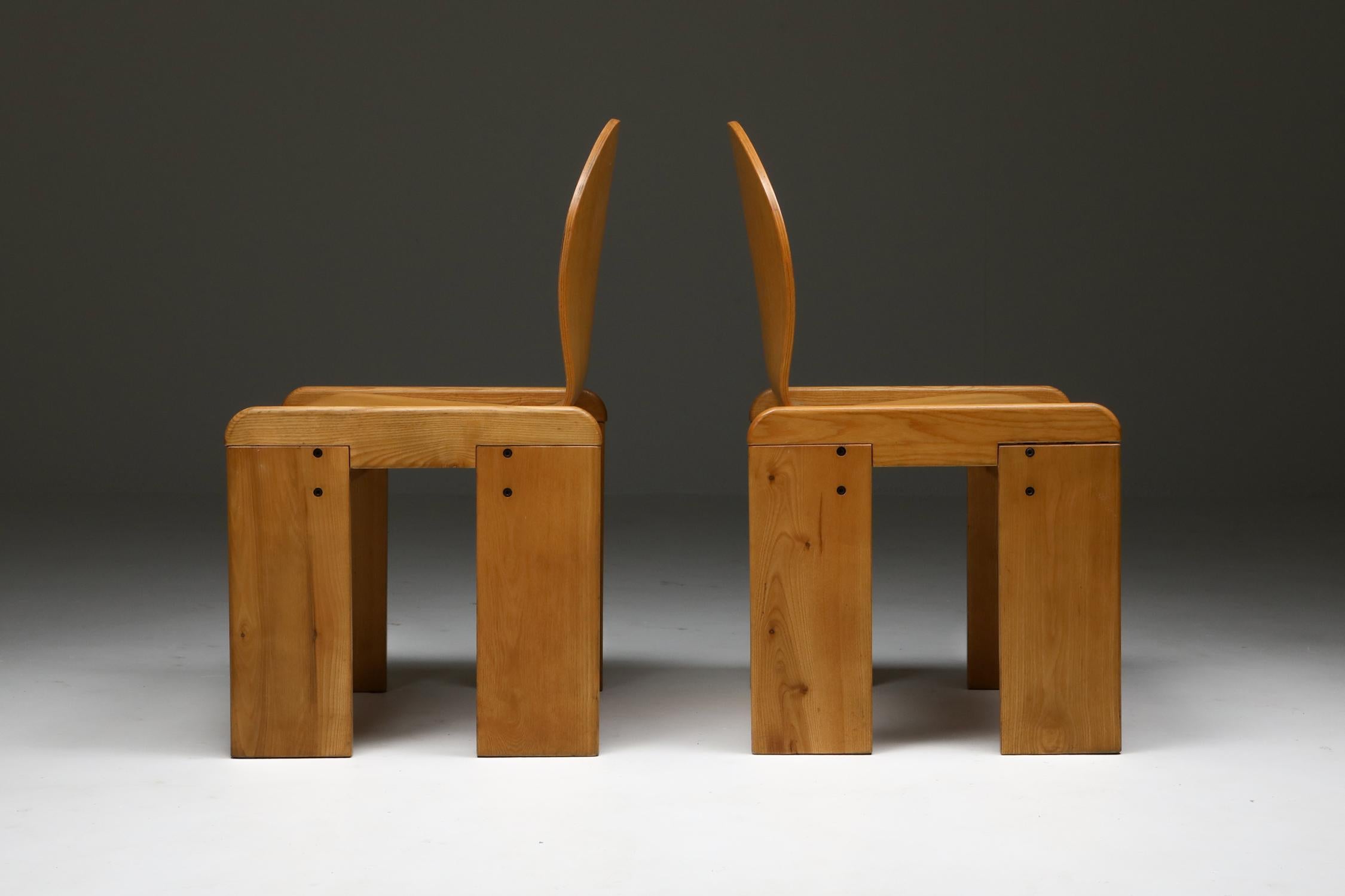 Plywood Dining Chairs by Afra & Tobia Scarpa 1