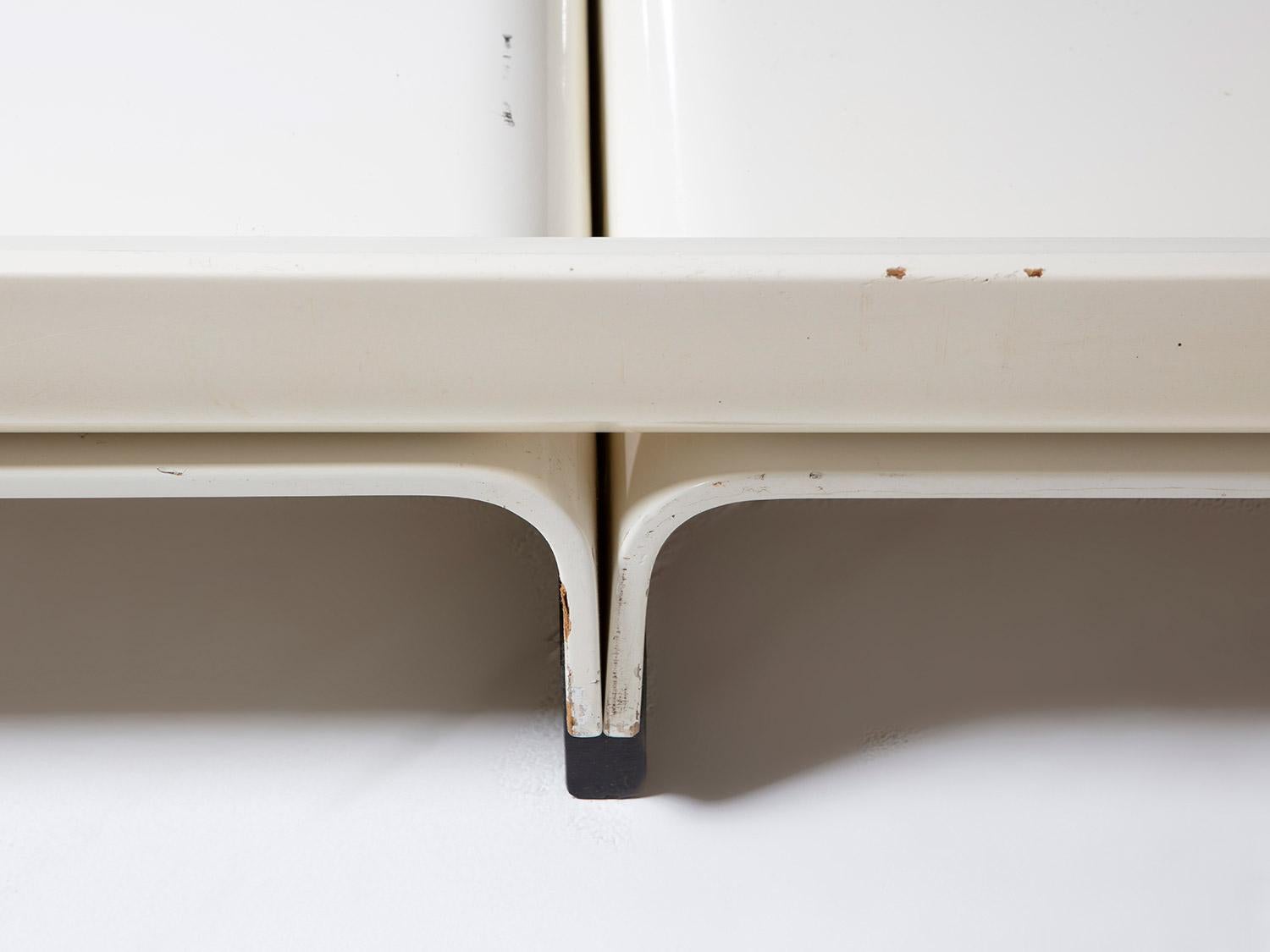 Plywood Double Bed by Benatti, Italy, 1970s For Sale 3