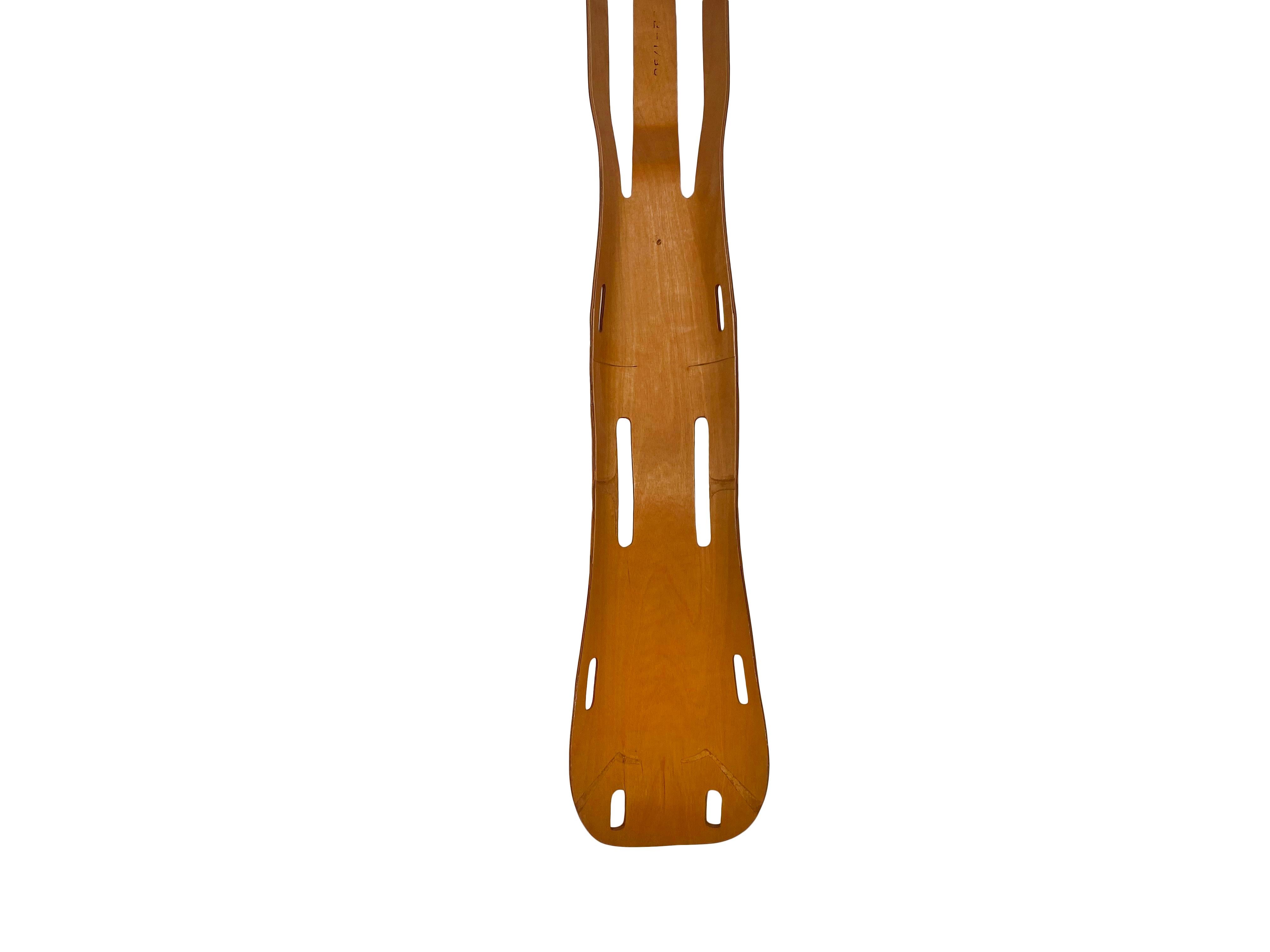 American Plywood Leg Splint by Charles & Ray Eames in original Evans packing USA 1940s