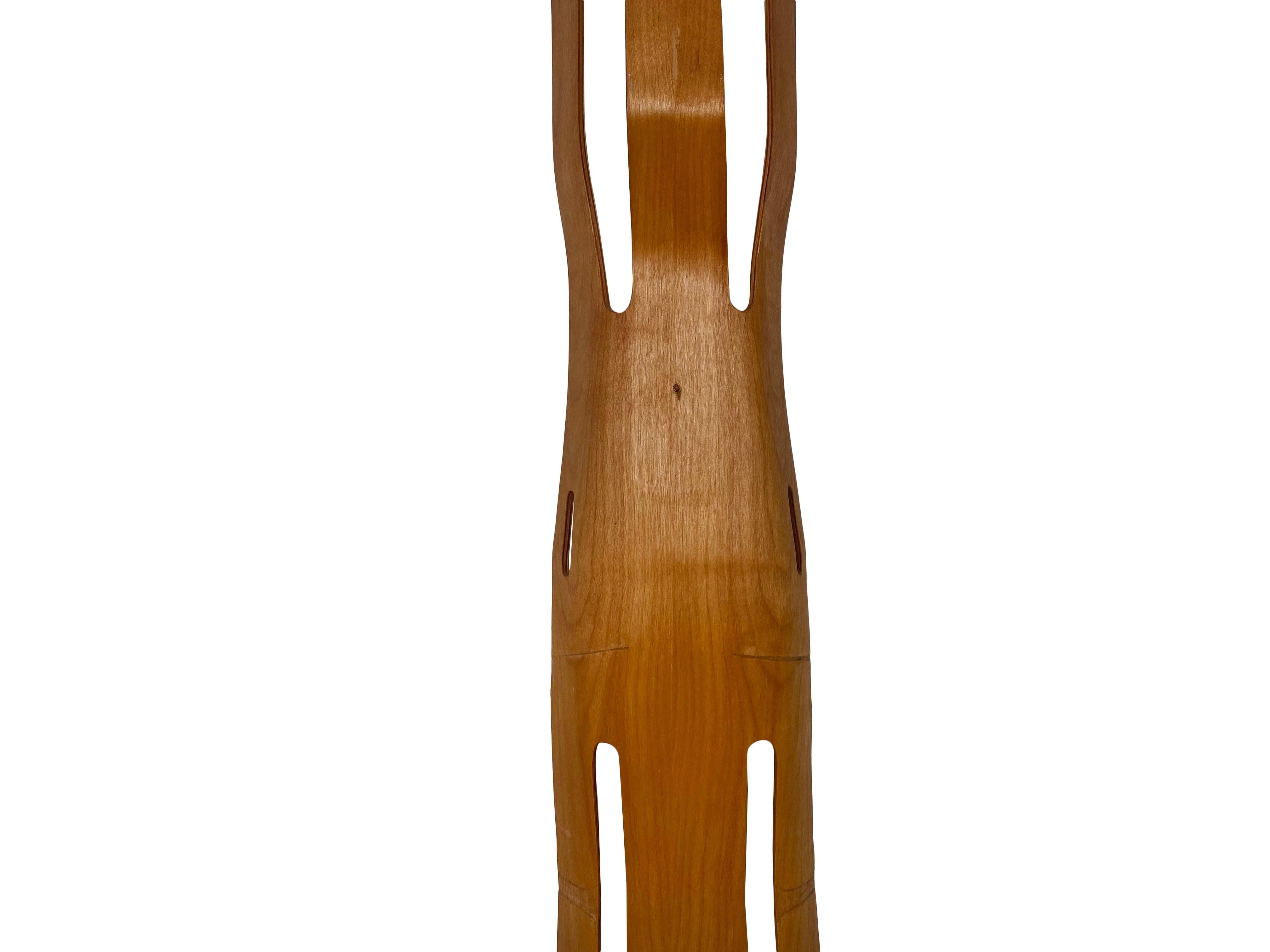 Mid-20th Century Plywood Leg Splint by Charles & Ray Eames in original Evans packing USA 1940s