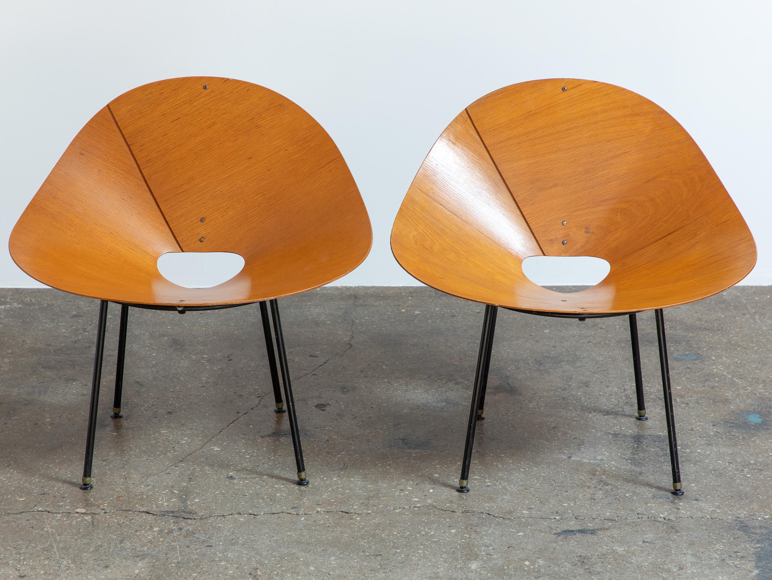 Moderne Kone-Loungesessel aus Sperrholz des australischen Designers Roger McLay aus der Mitte des Jahrhunderts (Moderne der Mitte des Jahrhunderts) im Angebot