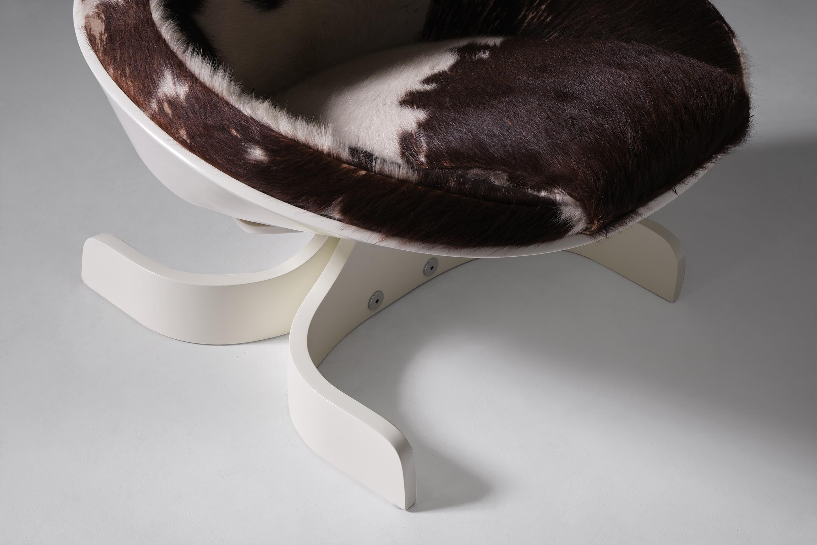 Plywood ‘Sella 1001’ Lounge Chairs by Joe Colombo, Italy, 1963 1