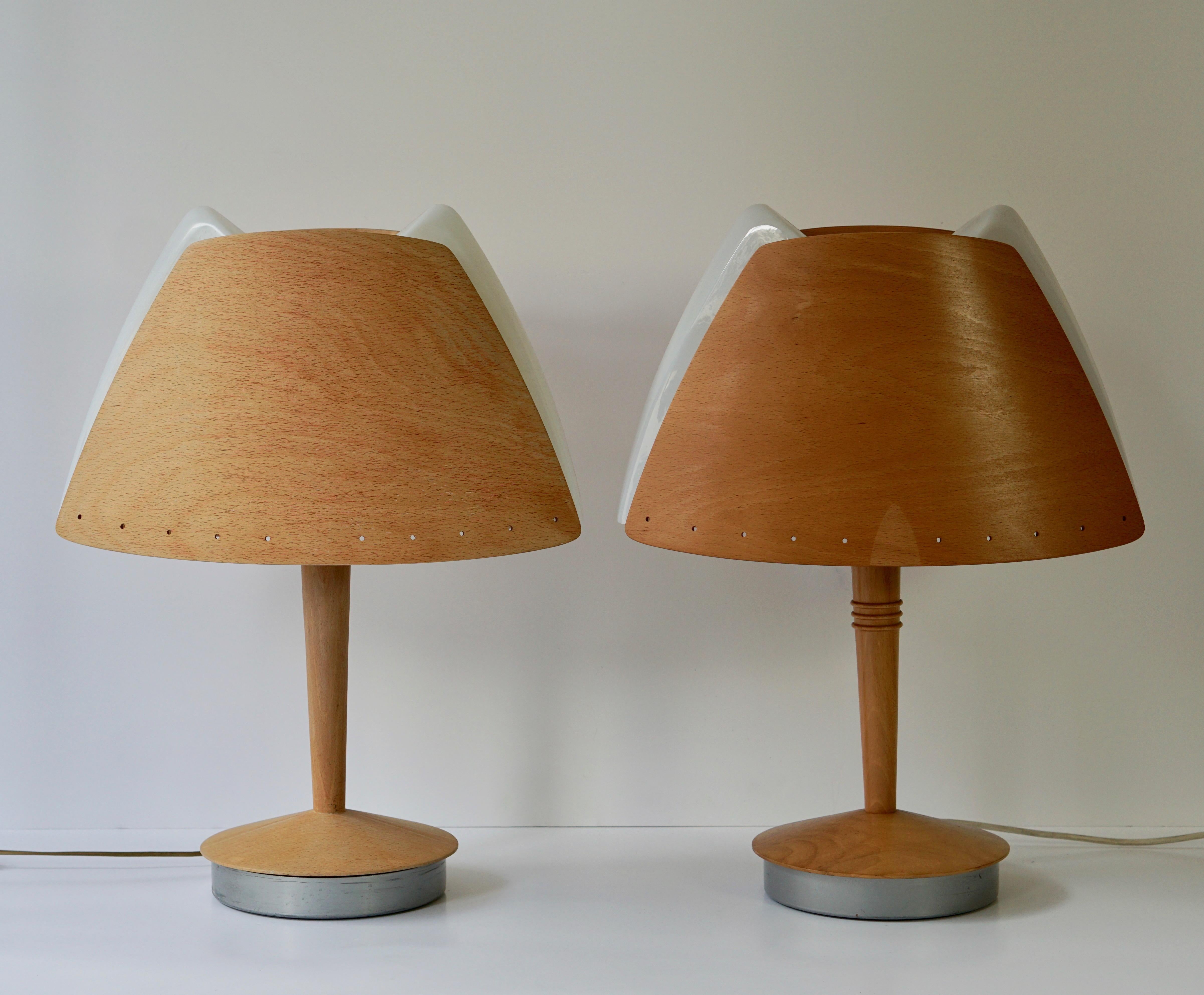 Mid-Century Modern Lucid Harmonie Table Lamps by Soren Eriksen For Sale