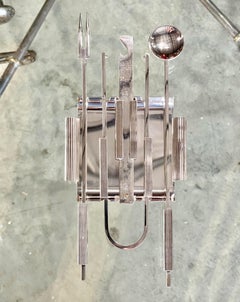 PM Italy Herramientas para cócteles en  Latón plateado