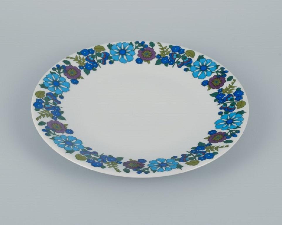Allemand PMR, Bavière, Jaeger & Co, Allemagne. Un ensemble de six assiettes de table rétro en porcelaine en vente