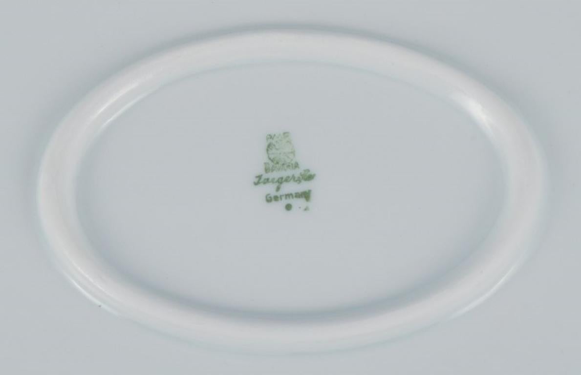 Pmr, Bavaria, Jaeger & Co, Germany, Dish and Bowl in Retro Porcelain In Excellent Condition For Sale In Copenhagen, DK