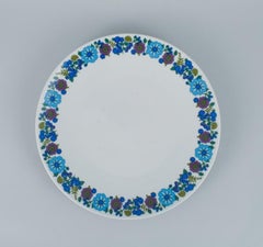 Pmr, Bavaria, Jaeger & Co, Germany, Plate and Bowl in Retro Porcelain