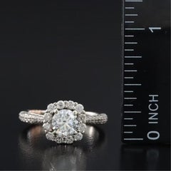 Pnina Tornai 14K 1.87 CTW Diamond Halo Cluster Ring