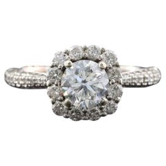 Pnina Tornai 14K 1.87 CTW Diamond Halo Cluster Ring