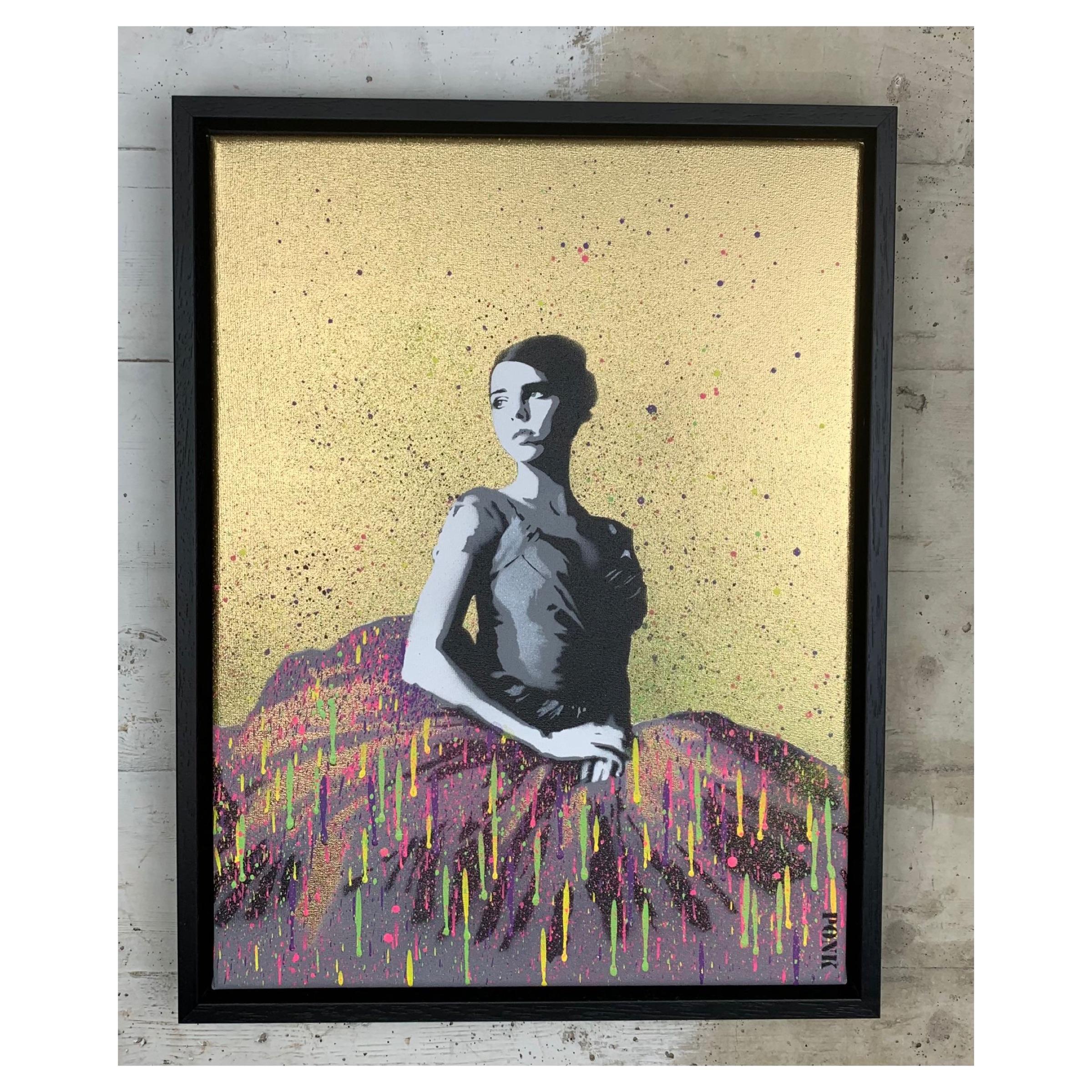 The Beauty Never Fades Canvas by PØNK For Sale 1