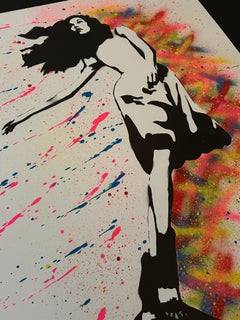 Daydream Flip Hand Finished Screenprint (Street Art), 2021