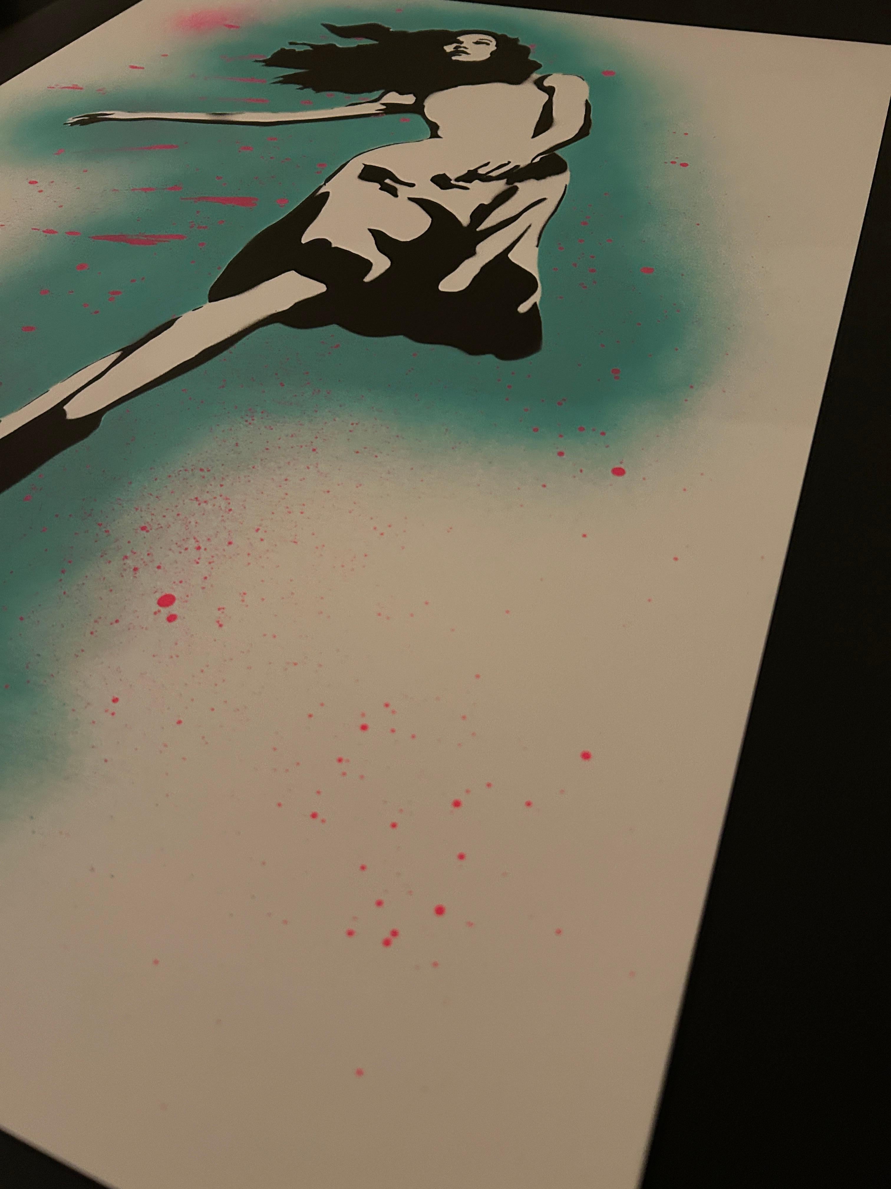 Daydream Flip Hand Finished Screenprint (Street Art), 2021 For Sale 5