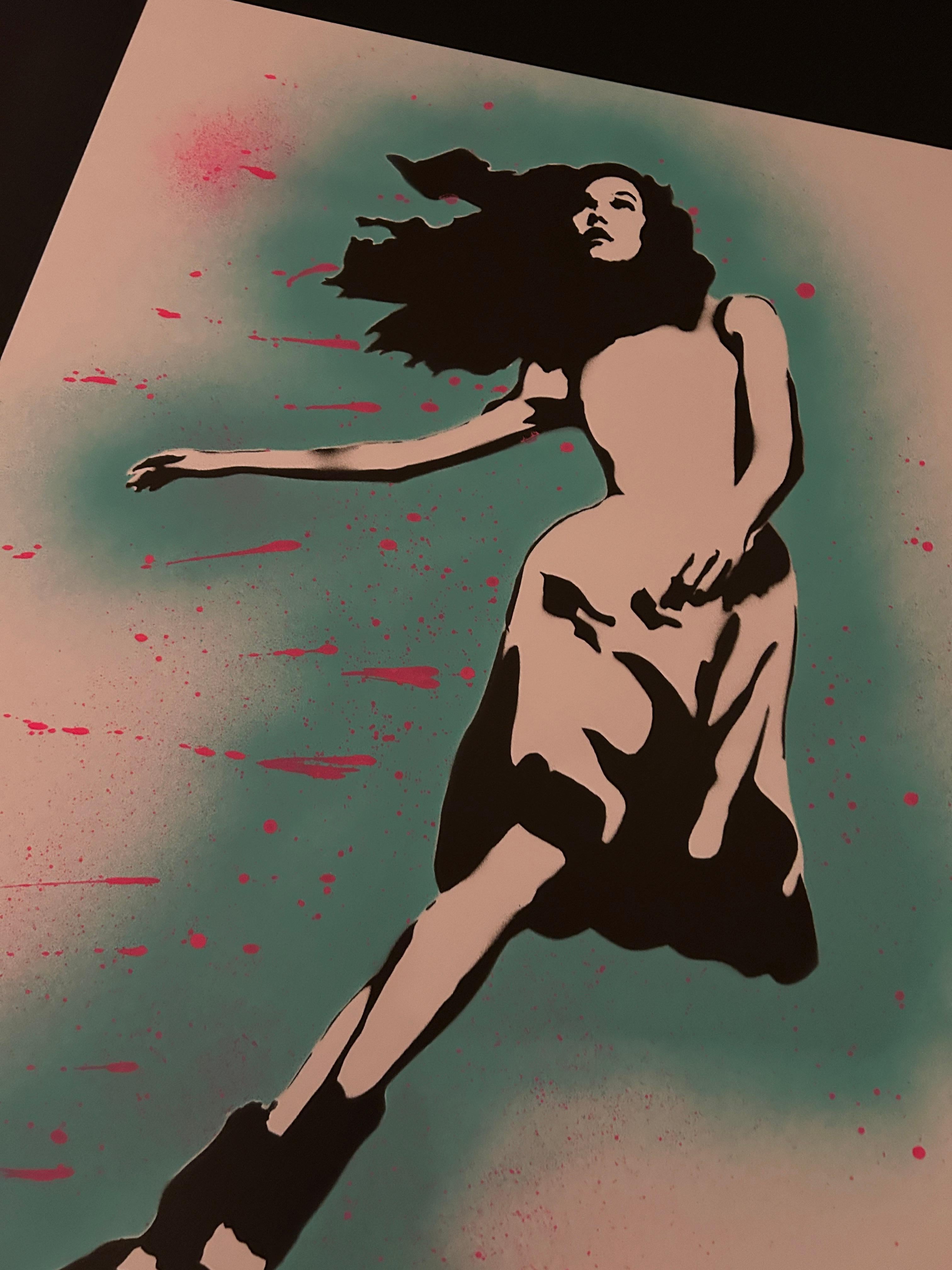 Daydream Flip Hand Finished Screenprint (Street Art), 2021 For Sale 6