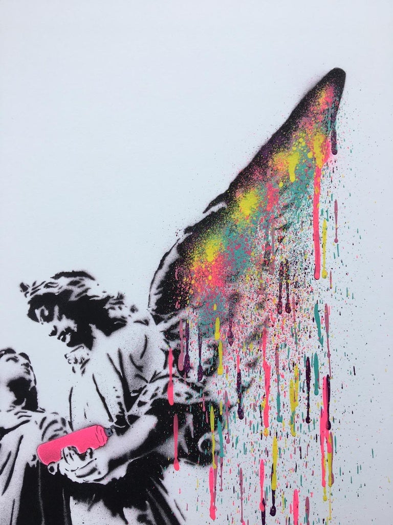Spray for Love by PONK (Street Art), 2021 For Sale 2