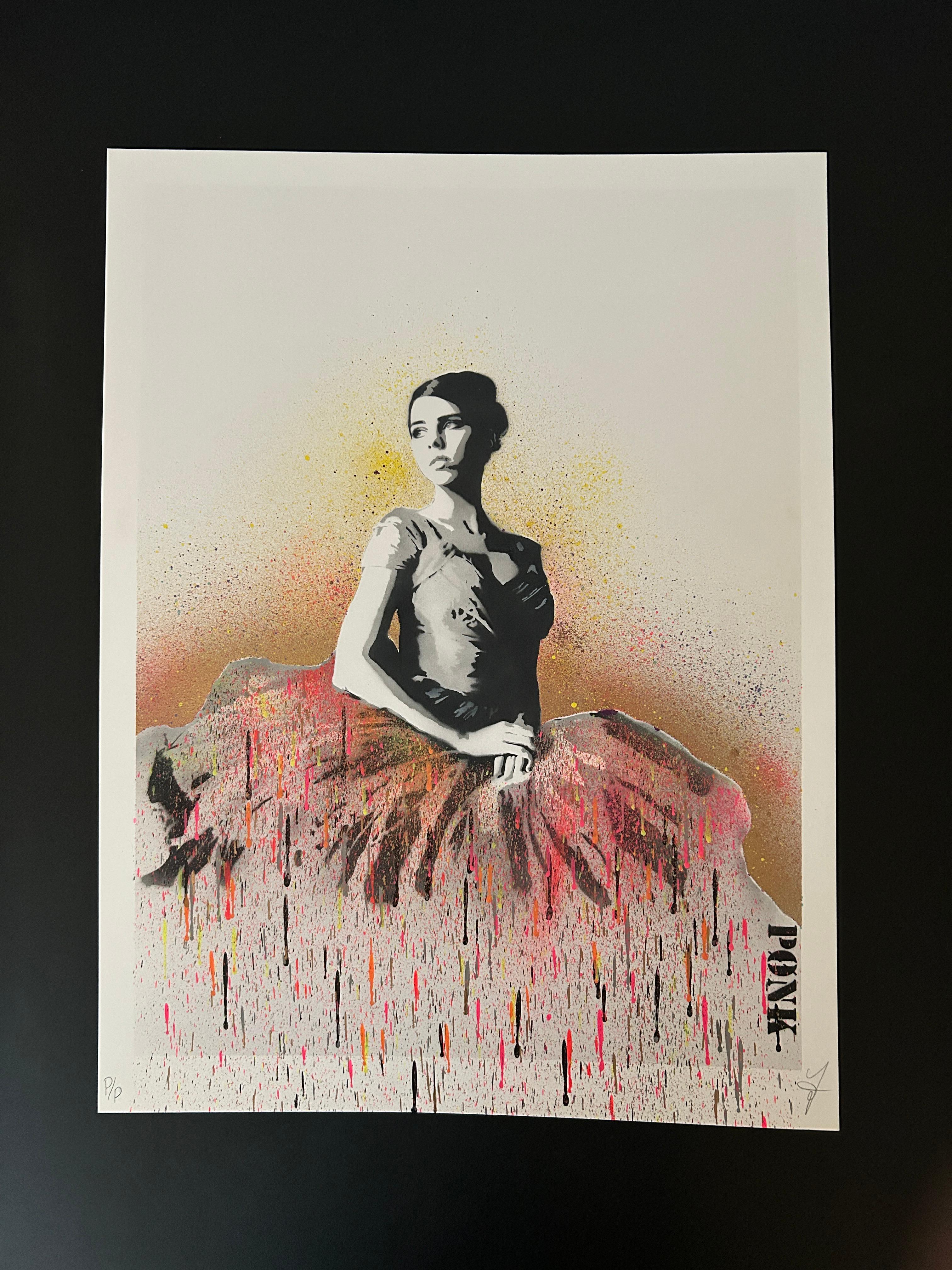 The Beauty Never Fades by PONK - Street Art Print by PØNK