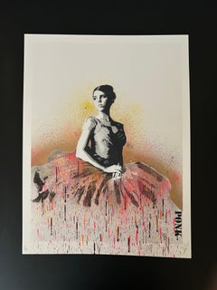 The Beauty Never Fades Archival Pigment Print, Unique 1/1, Street Art