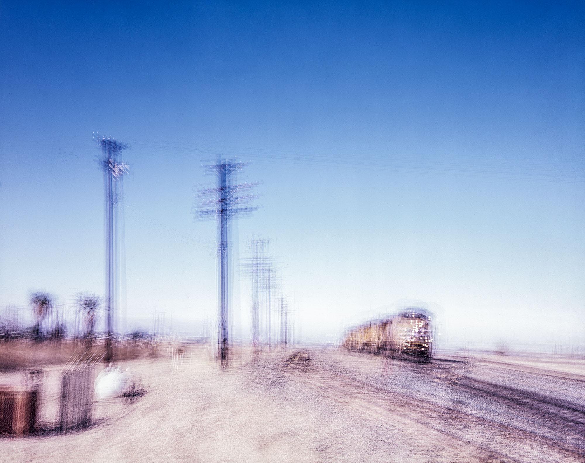 Poby Abstract Photograph - Train