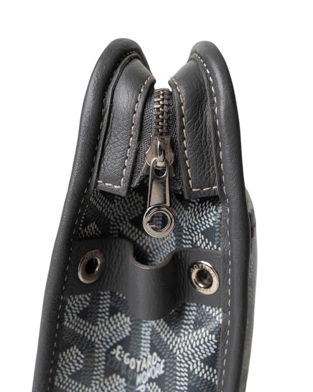 Pochette A Mano Goyard Jouvence MM Toilette Grigia 8
