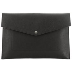 Pochette Envelope Taurillon Leather GM