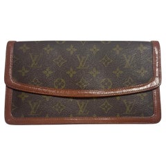 Pochette Louis Vuitton Monogram Vintage in Tela Coated 
Cuoio Naturale