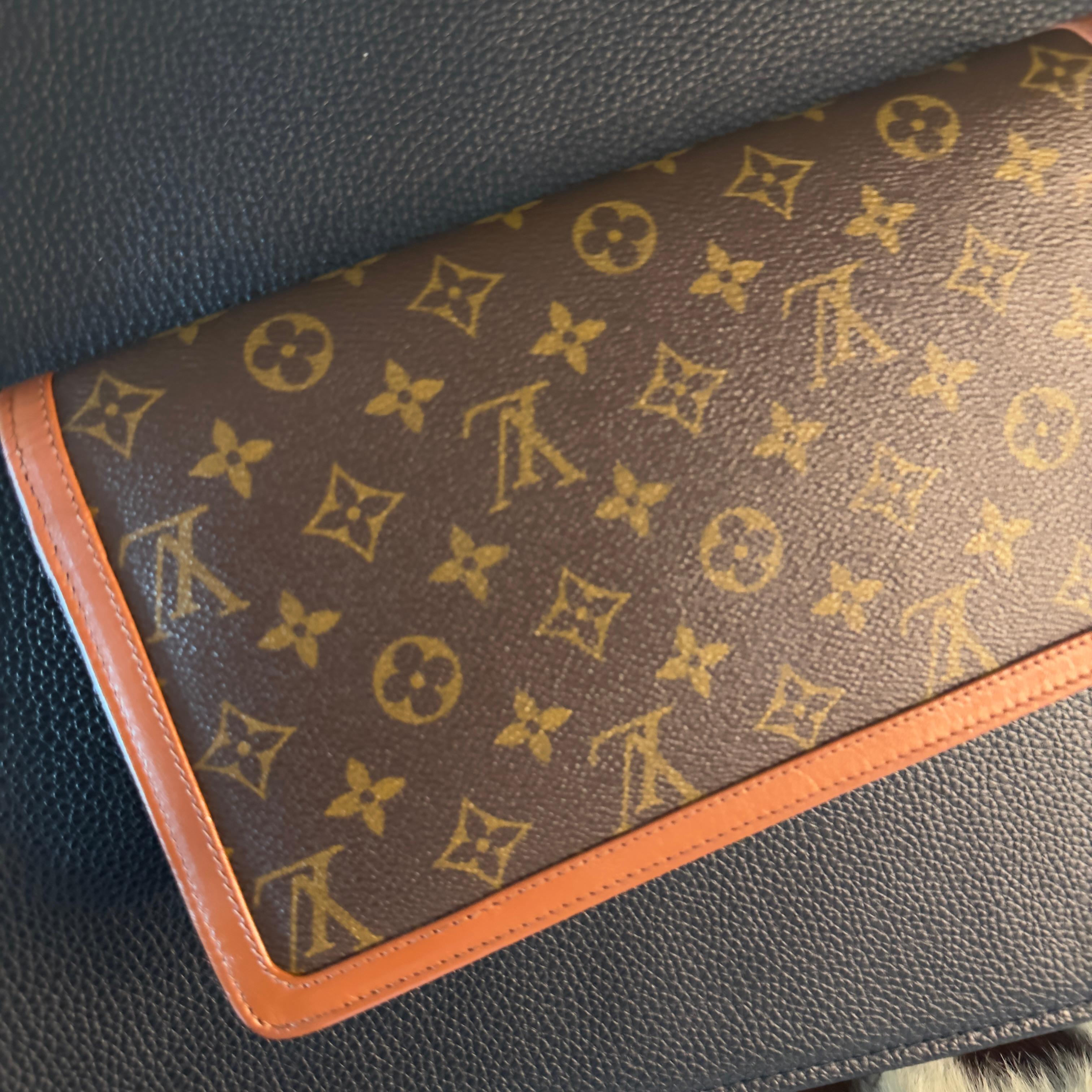 Gray Pochette Louis Vuitton Vintage in ottime condizioni