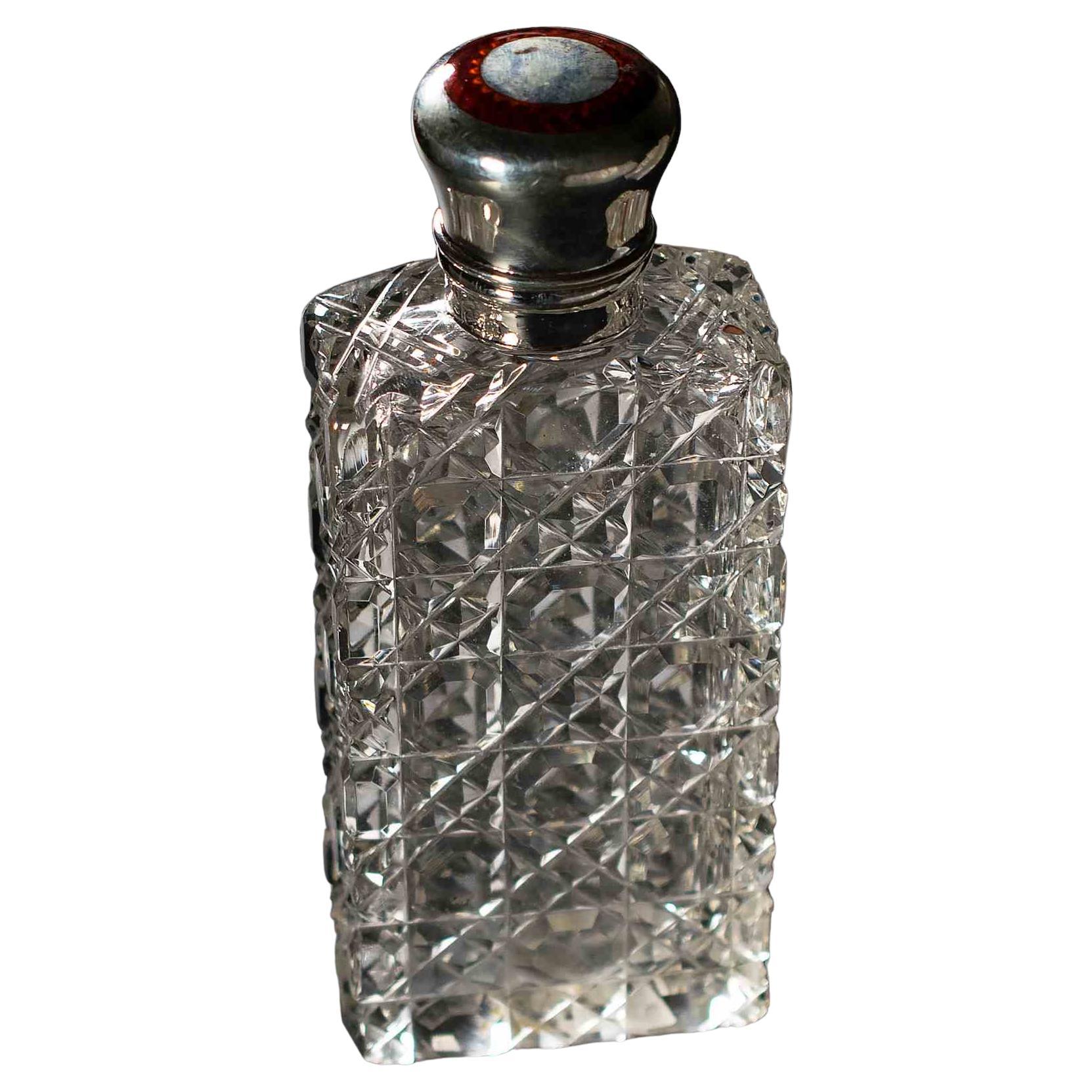 Pocket Bottle for Alcohol, Mid-20th Century For Sale