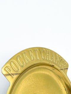 Pocket Change Brass Catchall Vide Poche Dish