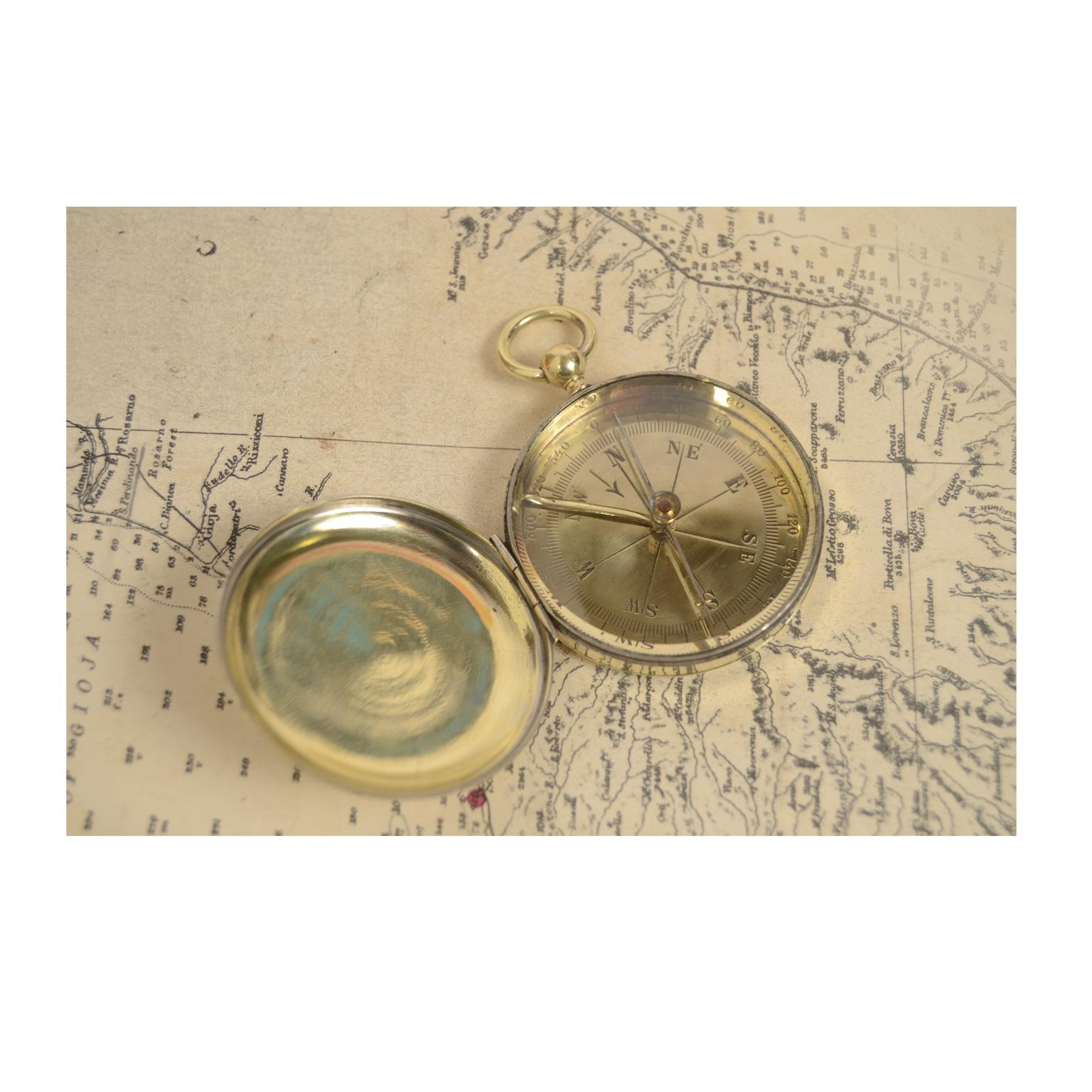 British Pocket Compass English, Manufacture 1920s