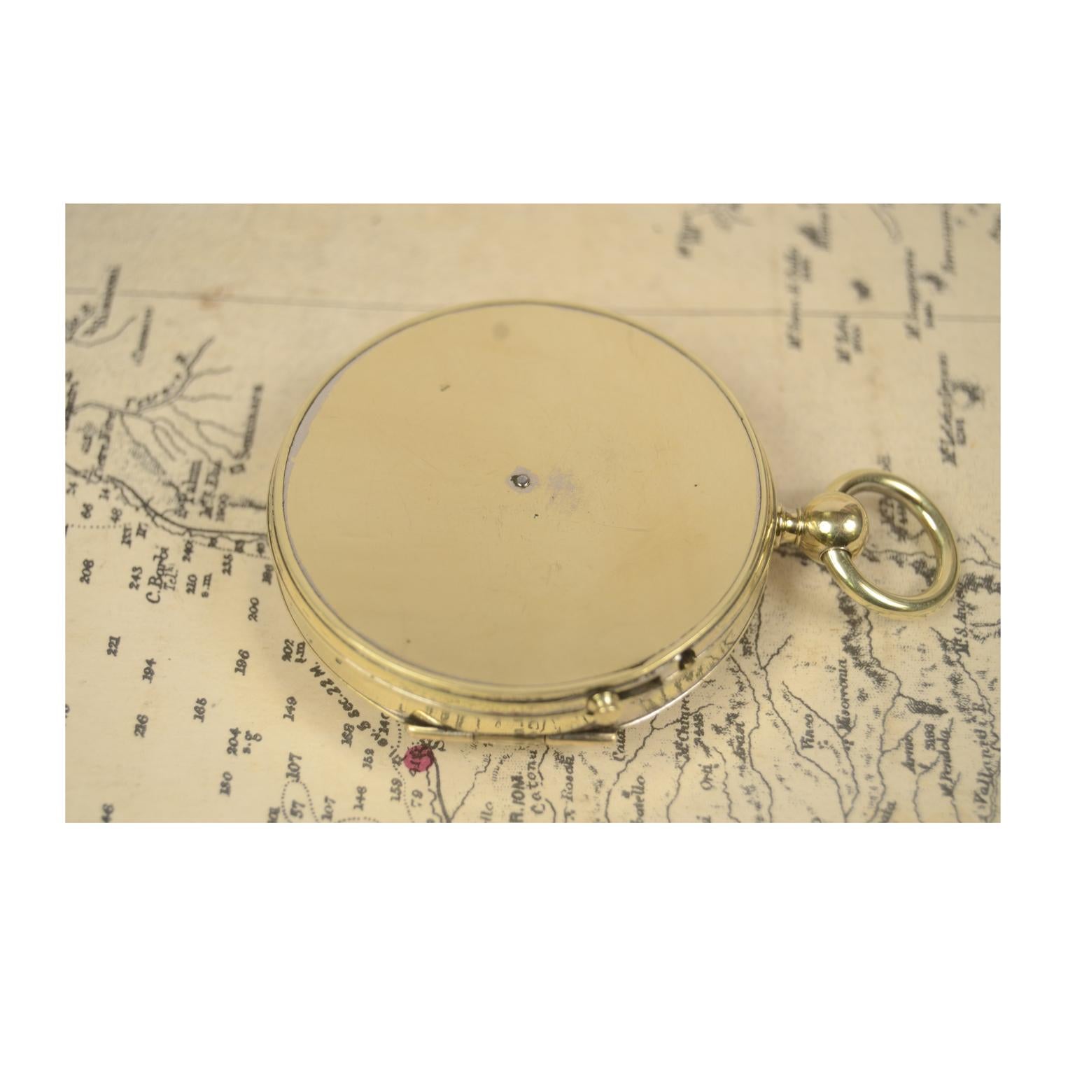 Pocket Compass English, Manufacture 1920s 2