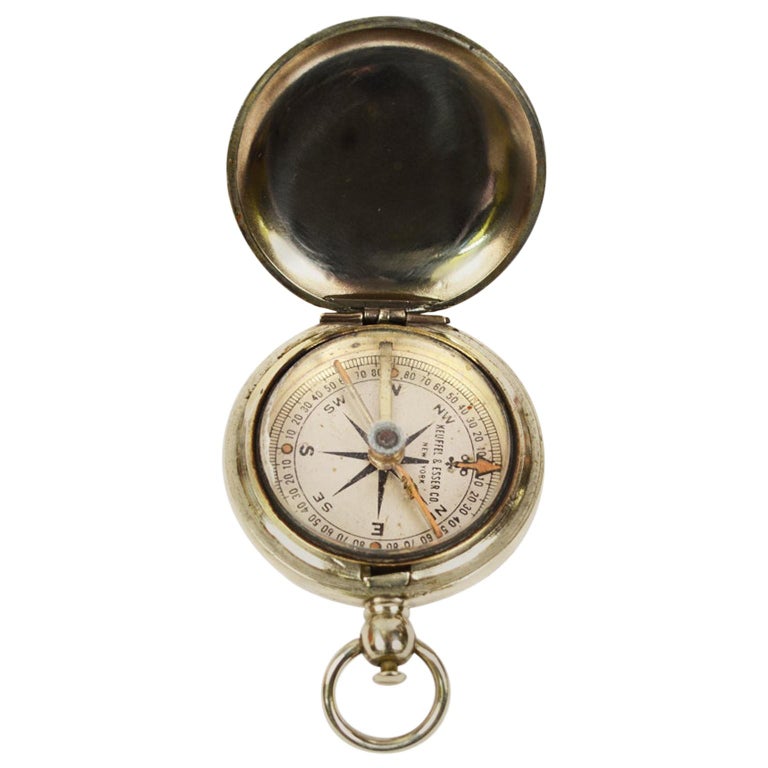 Pocket Compass for a US Army Officers Signed Keuffel and Esser Co NY WWI at  1stDibs