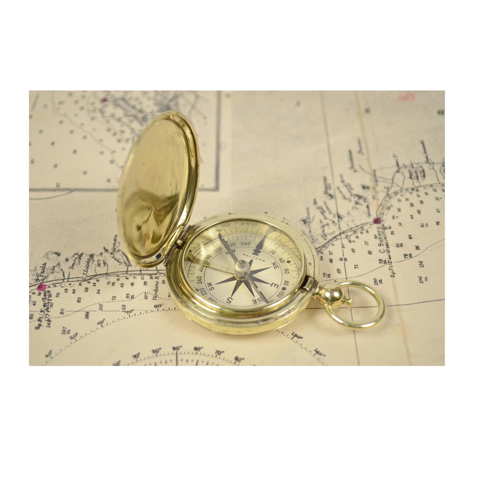 waltham compass marked u.s