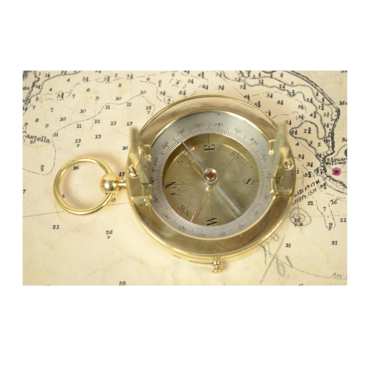 Pocket Compass of the Late 19th Century For Sale at 1stdibs